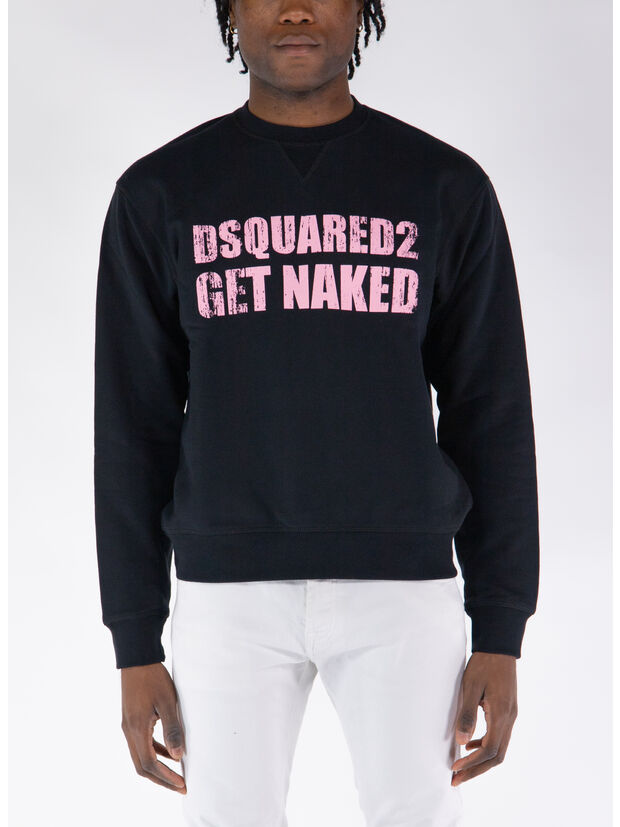 Felpa dsquared on sale rosa uomo