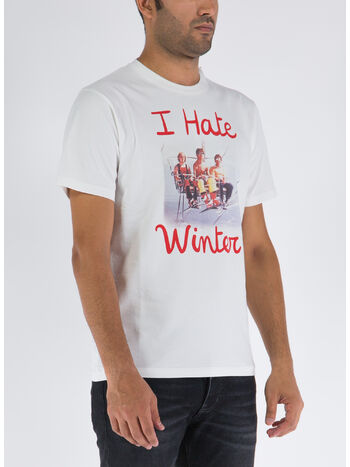 T-SHIRT ARNOTT HATE WINTER, 00778C WHITE, small