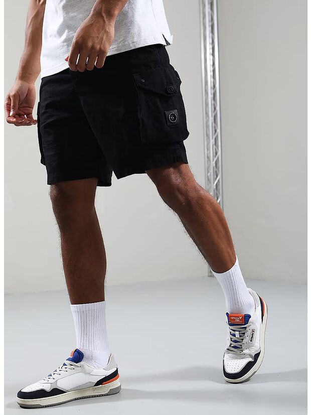 SHORT CARGO ARNISTON, 001 BLACK, large