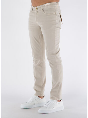 PANTALONE 5 TASCHE RIBOT-C, 523SABBIA, small