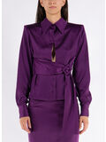 CAMICIA THE GIA DOUBLE, AUBERGINE, thumb