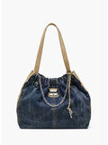 BORSA THE TOTE CRISTINA DENIM, 427 DARK WASH INDIGO, thumb