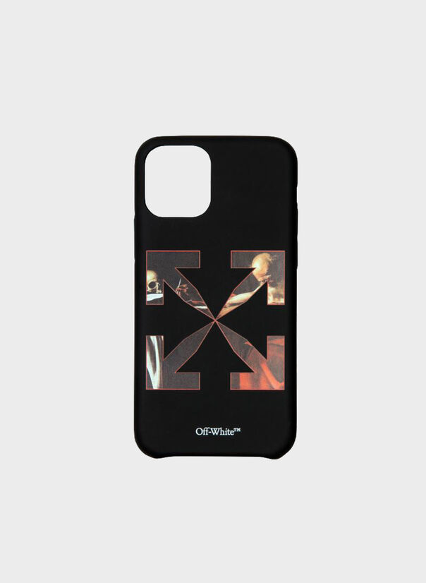 COVER IPHONE 11 PRO MAX CARAVAGGIO, 1025BLACKRED, large