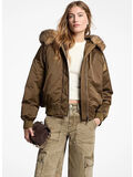 BOMBER IN RASO CIR&Egrave;, 303 DUFFLE, thumb