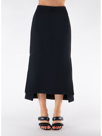 GONNA MIDI ADELFI, 006 BLACK, small