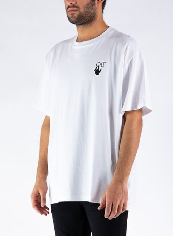 T-SHIRT MARKER OVER TEE, 0125WHITERED, small