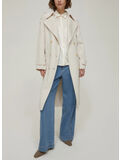 TRENCH IN BLEND DI LANA DOUBLE, 001 AVORIO, thumb