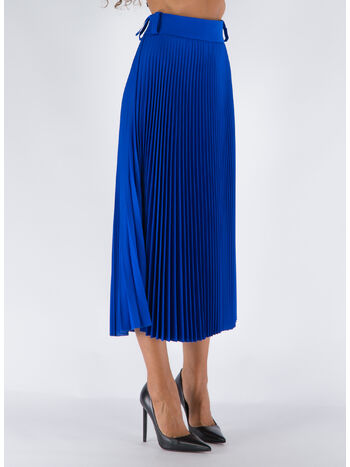GONNA MIDI PLISSETTATA, 0373 OCEANO, small