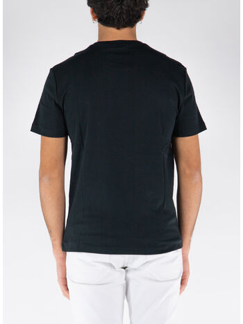 T-SHIRT CON LOGO, POLO BLACK, small