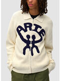 CARDIGAN ALL TOGETHER, 250 CREAM, thumb