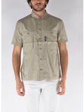 CAMICIA RENO A MANICHE CORTE, 010 SANDSTONE, thumb