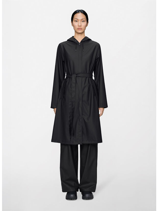 GIUBBOTTO A-LINE LONGER, 01 BLACK, large