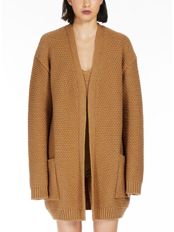 CARDIGAN ABISSI, 007 TABACCO, small
