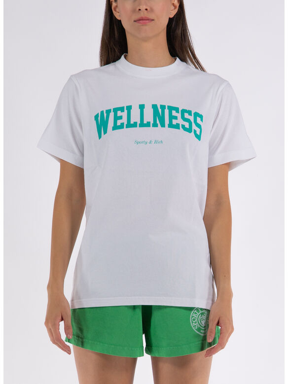 T-SHIRT  WELLNESS, WHITE, medium