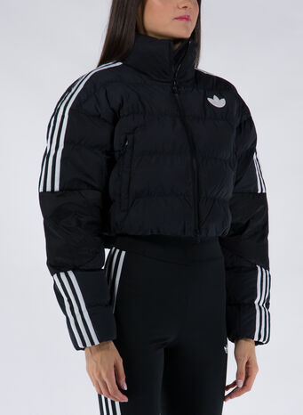 PIUMINO D SHORT PUFFER, BLACK, small
