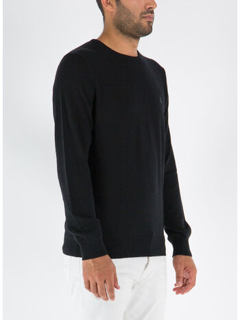 MAGLIONE GIROCOLLO, POLO BLACK, small