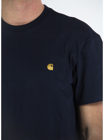 T-SHIRT CHASE, 00HXX DARK NAVY/GOLD, small