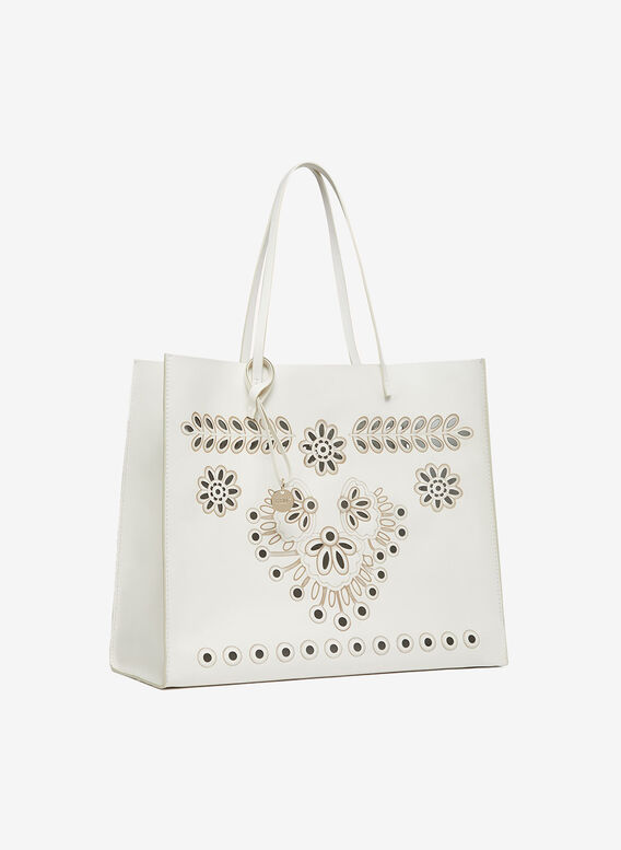 BORSA TOTE, 031LATTE, medium
