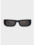 180 SOLID BLACK / SOLID BLUE LENS