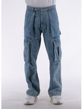 JEANS DENIM LOGO CARGOS, 471 LIGHT WASH, thumb