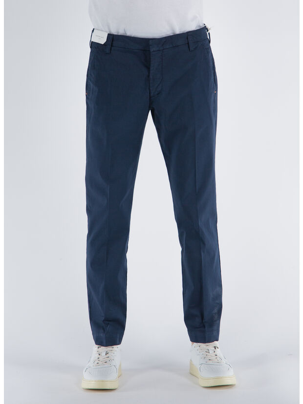PANTALONE CON TASCHE AMERICANE, 4001 BLU NOTTE, large