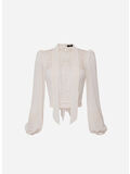 CAMICIA CON PIZZO, 193 BURRO, thumb
