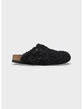 CIABATTA BOSTON BIG BUCKLE SHEARLING, BLACK GOLD, thumb