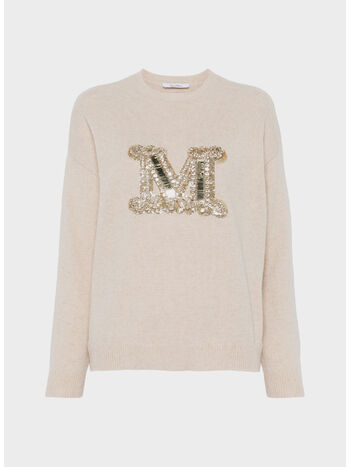 MAGLIONE GIROCOLLO VICOLO, 032 BEIGE, small