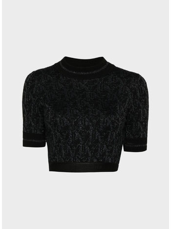 TOP MONOGRAM IN MAGLIA JACQUARD, 1010, small
