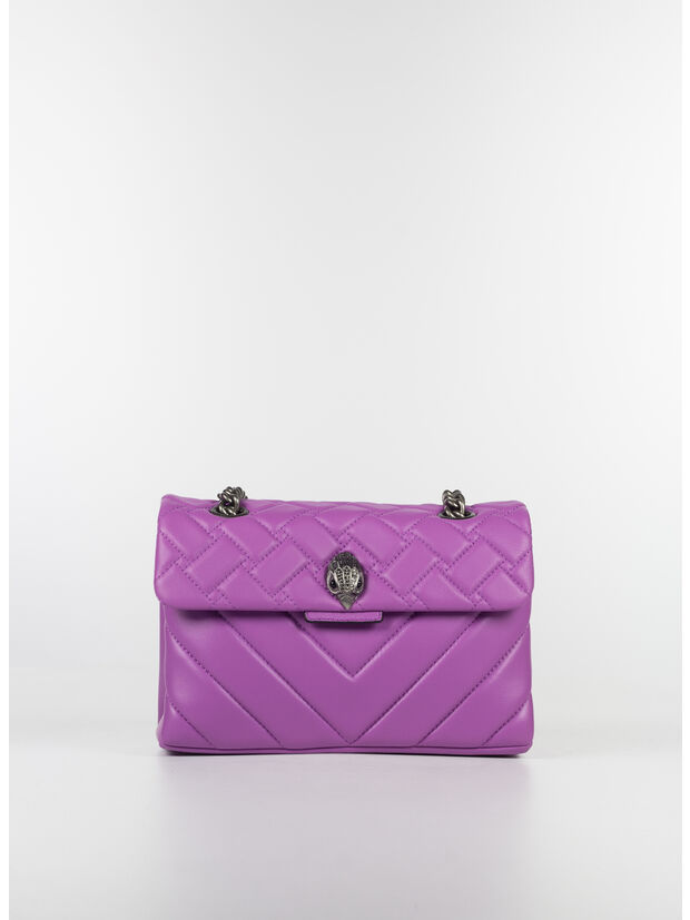 BORSA KENSINGTON X, LEATHER PURPLE, large