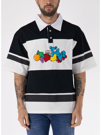 POLO FRUITY BEAR UNISEX, BLACK, small