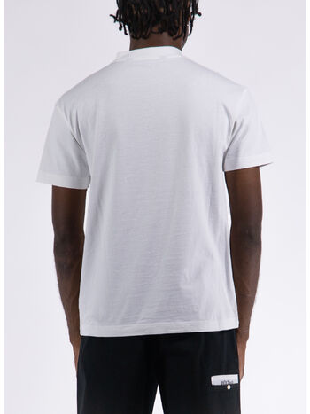 T-SHIRT SPRAY "JIMMY" CLASSIC TEE, 0110 WHITE BLACK, small