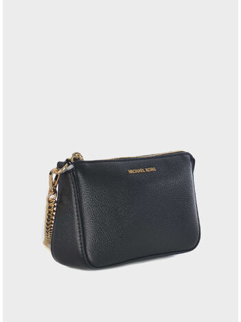 BORSA CHAIN POUCHETTE JET SET, BLACK, small