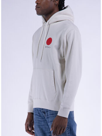FELPA HOODIE JAPANESE SUN, WHW.67 WHISPER WHITE, small