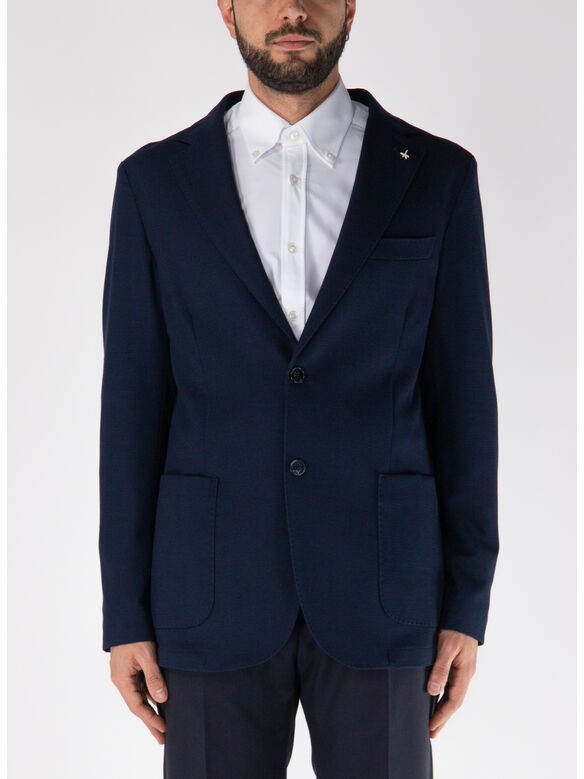 GIACCA MONOPETTO, 799 BLU NAVY, medium