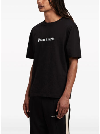 T-SHIRT LOGO, 1001 BLACK WHITE, small