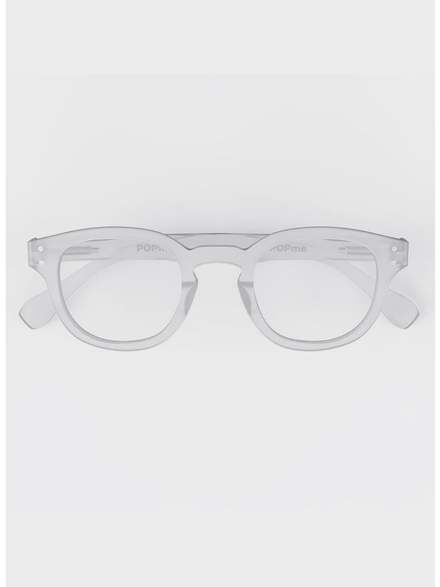OCCHIALI DA LETTURA POPME +1, ICE WHITE, large