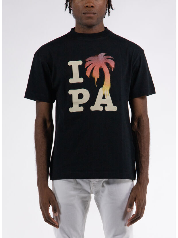 T-SHIRT I LOVE PA TEE, 1025 BLACK RED, large