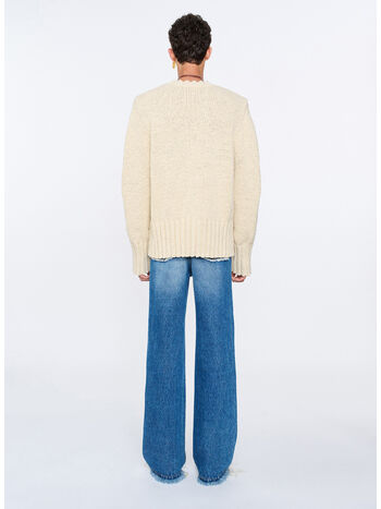 MAGLIONE JOAQUIN, IVORY DRY COTTON, small