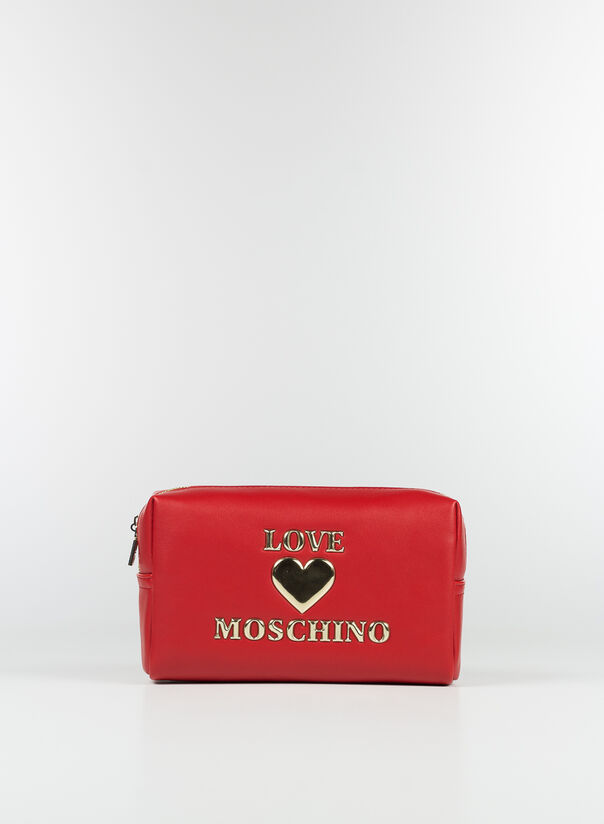 POCHETTE CON LOGO LOVE MOSCHINO, 500, large