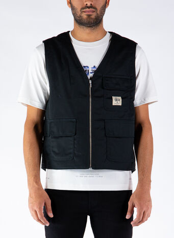 GILET INSULATED WORK, BLACK, small
