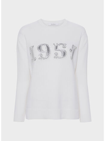 MAGLIONE GIROCOLLO PLATA, 044 WHITE, small