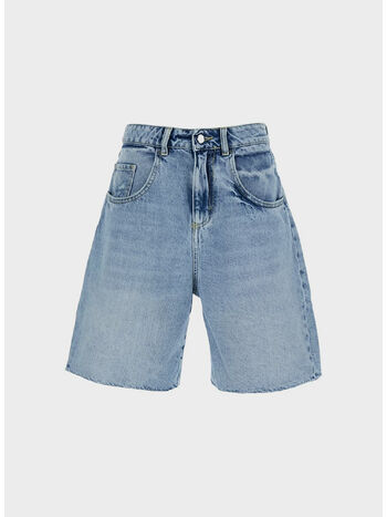 SHORT IN DENIM LEA, , small
