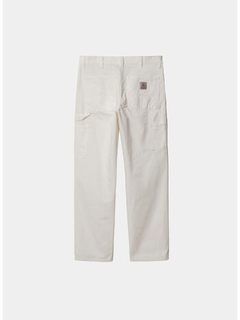 PANTALONE SINGLE KNEE, 35002 OFF-WHITE RINSED, small
