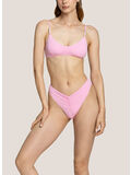 BIKINI A V CON SPALLINE IN PERLE, 042 ROSA, thumb