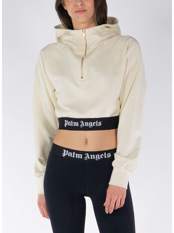 FELPA HOODIE  LOGO TAPE ZIPPED, 0310, small