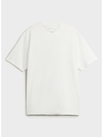 T-SHIRT Y-3 SHORTSLEEVE GRAPHIC PRINT, CWHITE, small