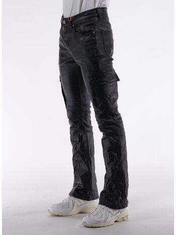 JEANS PATENT FILM CARGO, PFBL BOOT BLACK, small