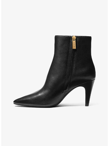 STIVALETTO IN PELLE DANIELA, 001 BLACK, small