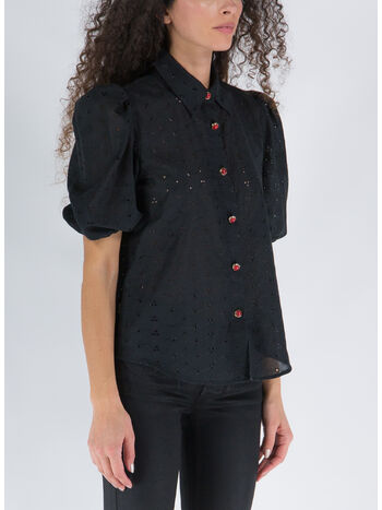 CAMICIA COCCIO, 0002-NERO, small